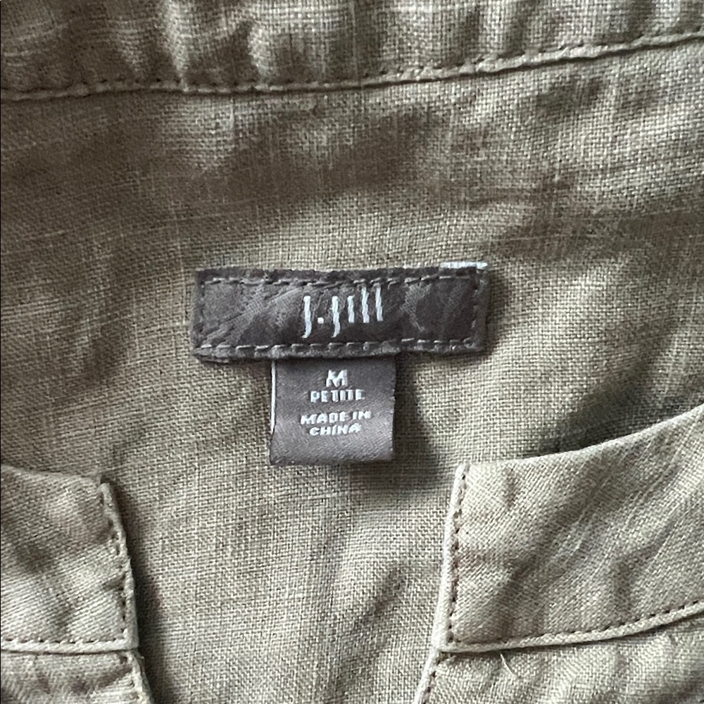 J Jill Linen summer dress - Picture 2 of 3